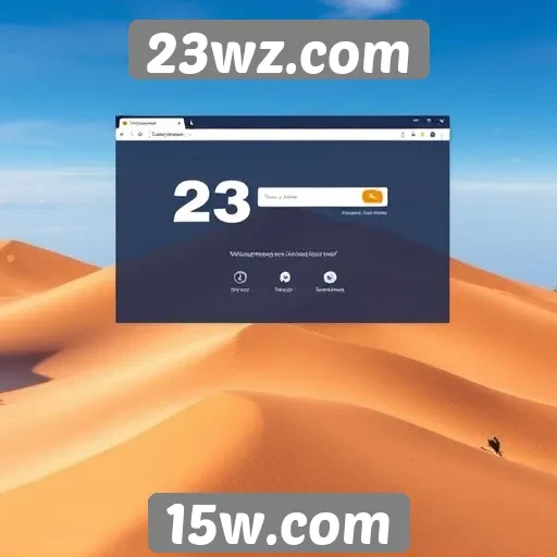 Características de usabilidade do site 23wz.com